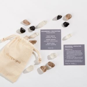 Grounding + Protection Crystal Bundle | Shoppe Geo