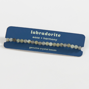 Mini Crystal Bracelet: Labradorite | Shoppe Geo
