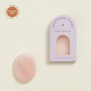 Rose Quartz Soothing Stone | Shoppe Geo