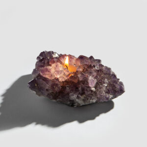 Amethyst Tea Light Candle Holder   |   Shoppe Geo