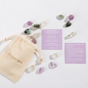 Abundance + Transformation Crystal Bundle | Shoppe Geo