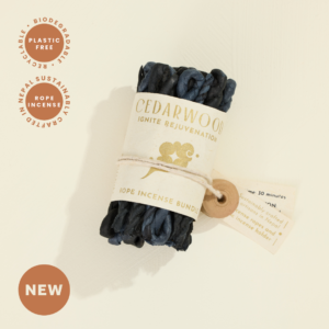 Cedarwood Rope Incense Bundle | Shoppe Geo